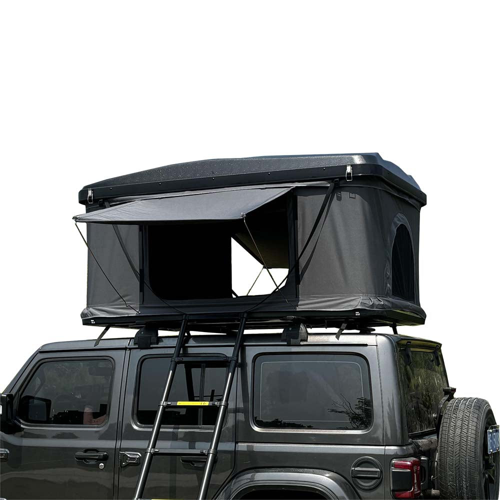 Tente de Toit 2-3 Personnes Rigide, Tente de Camping pour Véhicules Imperméable