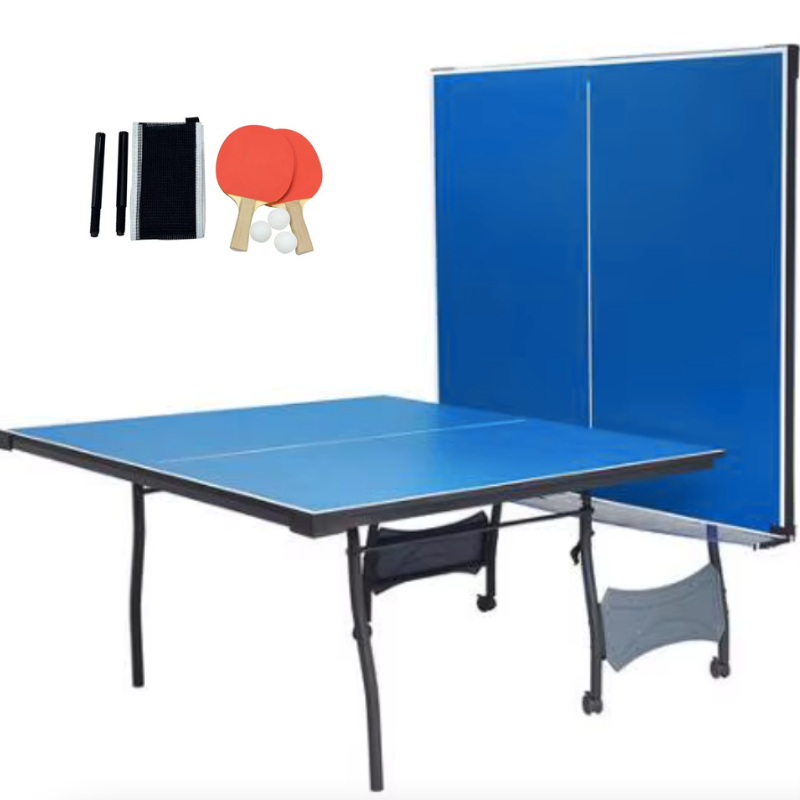 Table de Ping Pong Pliable, intérieure / extérieure, 274 x 152,5 x 76 cm